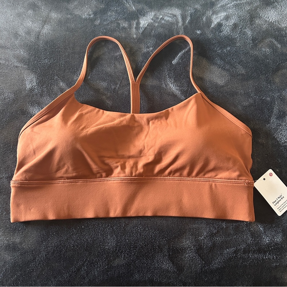 Lululemon Flow Y Nulu Longline Bra